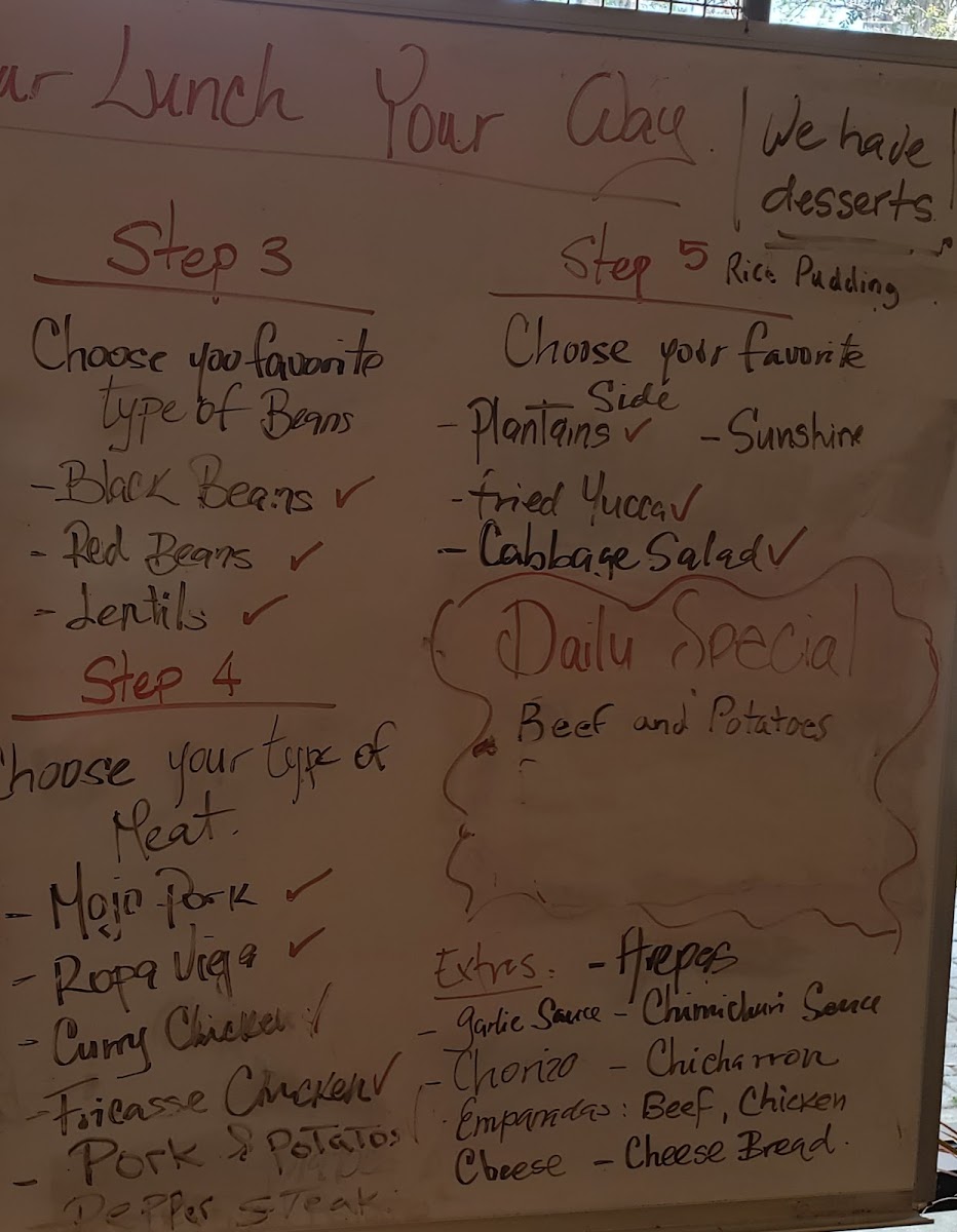 Menu La Cocina De Abuela-1