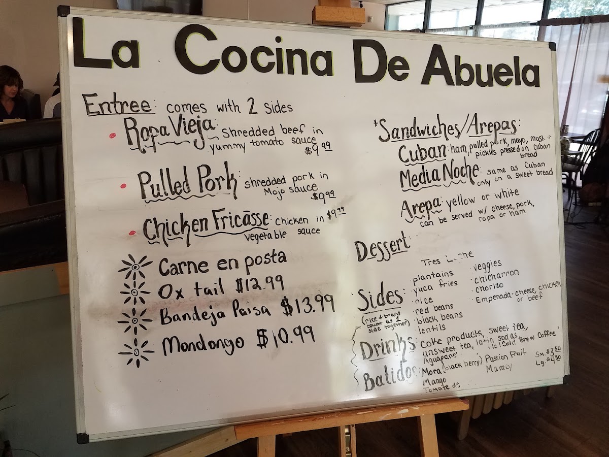 Menu La Cocina De Abuela-7